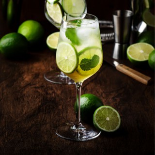 Blanc de Blancs and Lime