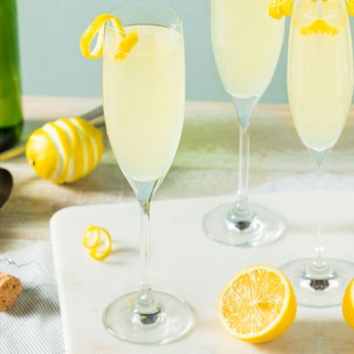 Champagne soup with Blanc de Noirs
